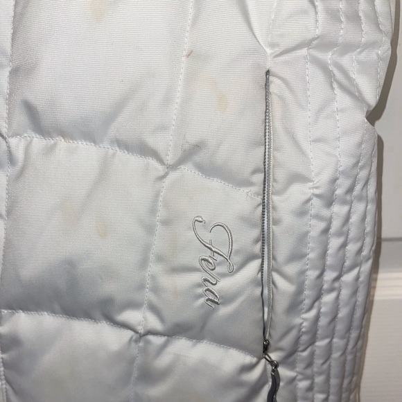 FERA White Duck Down Puffer Ski Jacket - 6 - Picture 4 of 5